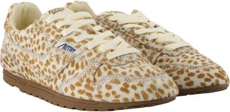 Autry Womens Windspin Sneaker Beige Nylon