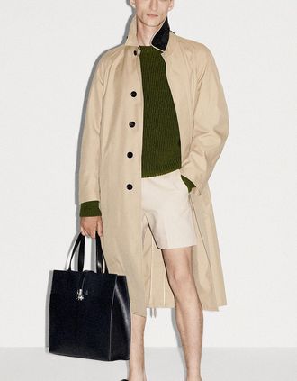 Tom Ford Mens Japanese Brushed Cotton Shorts Cream - Size: 32/34