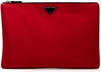 Prada Pre-owned Clutches, female, Red, Size: ONE SIZE Pre-owned Vintage Clutch