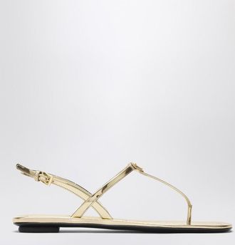 Prada Platinum thong sandals
