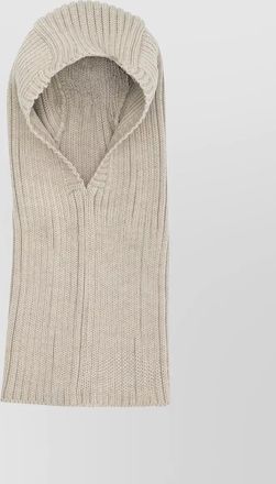 Needles merino wool balaclava
