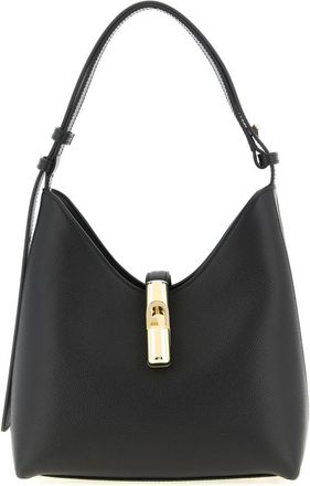 Furla Black Goccia Small Shoulder Bag