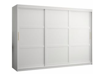 Mirjan24 Mobilier1 - Armario Ferfere 102, Blanco, 200x250x62cm, Puertas De Armario: Correderas, N&uacute;mero De Estantes: 0
