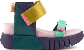United Nude Delta Run Wedge - Dames - Sleehakken - Veelkleurig - 37 EU - Leer - Schoenen