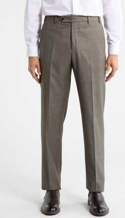 Zanella Devon Wool Straight Leg Pants in Tobacco at Nordstrom Rack, Size 33