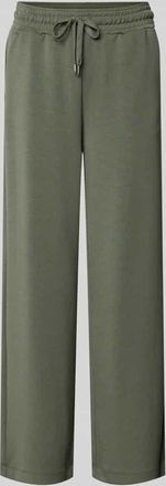 Soyaconcept Wide Leg Sweatpants mit elastischem Bund in Schilf, Gr&ouml;&szlig;e XXL