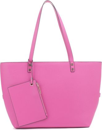 Mali + Lili Estie Vegan Leather Tote in Pink at Nordstrom