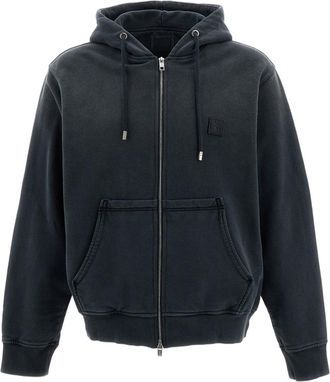 Wooyoungmi D&eacute;lav&eacute; Cotton Zip Hoodie