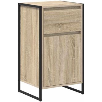 vidaXL Vitrina Sonoma 81 X 36 X 150.5 Cm Madera Contrachapada Vidaxl