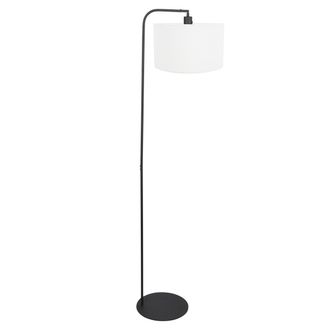 Steinhauer Steinhauer - L&aacute;mpara De Pie - Stang - Negro - Lino Metal - &Oslash; 28cm