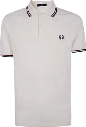 Fred Perry Heren, Tops, Beige, Maat: M