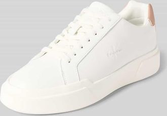 Calvin Klein Jeans Sneaker mit Label-Detail in Weiss, Größe 36