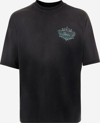 Amiri bedrucktes Baumwoll-T-Shirt