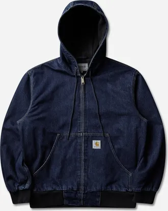 Carhartt Work in Progress Men s OG Active Jacket Blue (Rinsed)