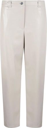 Pinko Pinko - Panino Pant - Dames - Broeken - Grijs - Maat: M Katoen