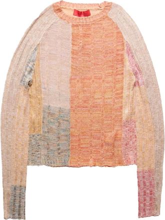 ECKHAUS LATTA Maglione Reef Symphony - Arancione