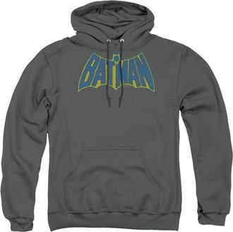 Gildan Batman Sketch Logo Adult Pull Over Hoodie / Hooded Sweatshirt