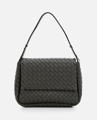 Bottega Veneta Dark Green INTRECCIATO PADDED BAG