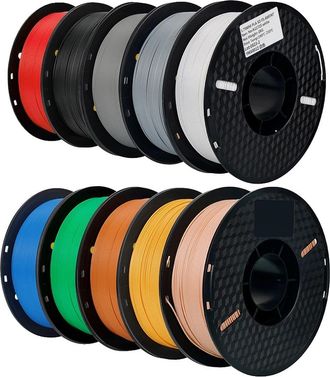 OEM Filamento Para Impresora 3d, 10 Kg, 1,75 Mm De Di&aacute;metro, 10 Kg De Petg De Colores Surtidos, 10 Kg De Pla De Colores Surtidos