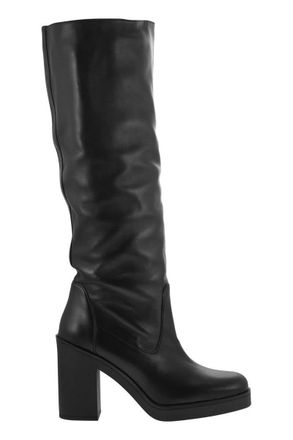 Stuart Weitzman Bethenny 80 - Leather Boot