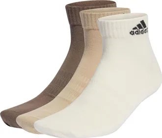 adidas Sportswear ankle Socks 3-Pairs White Tan Brown IM1721