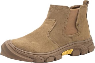 Generic Steel Toe Cap Safety Shoes For Men - Lightweight Fashionable Protective Working Boot For Men Industrial Non Slip Protective Trainers Footwear