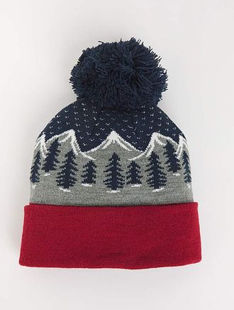 Jacamo Fairisle Bobble Hat