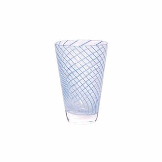 OYOY Yuka Groove Glass Set in Blue at Nordstrom