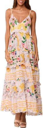 Ranee&rsquo;s Sunshine Sleeveless Maxi Dress in Yellow at Nordstrom Rack, Size Large/x-Large