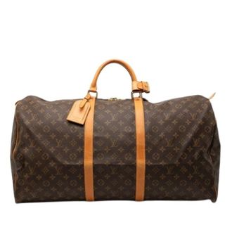 Louis Vuitton Pre-owned Weekend Bags, female, Brown, Size: ONE SIZE Pre-owned Keepall 60
