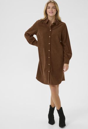 Cream Jurk CRKanna Straight fit brown