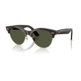 Ray-Ban Clubmaster Way Zonnebril - unisex - Zonnebrillen - Bruin - 54 MM - Accessoires