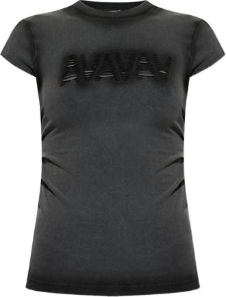 Avavav T-shirt con logo - Grigio