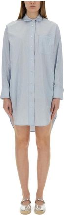 Michael Kors Shirt Kleedjes - Dames - Shirt Kleedjes - Blauw - S - Kleedjes