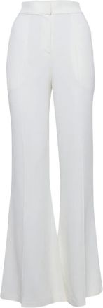 Elie Saab Pantaloni sartoriali svasati - Bianco