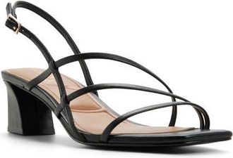 Aldo Maegan Strappy Sandal in Black at Nordstrom, Size 7.5