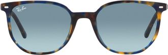 Ray-Ban Blue Gradient Gray Square Unisex Sunglasses RB2197 13563M 50