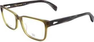 Rag & Bone Rag & Bone Mens 58mm Olive Opticals