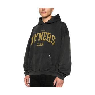 Represent Represent, Hoodies & sweatvesten, Heren, Zwart, L, Katoen, Owners Club Hoodie