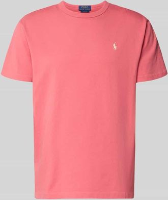 Polo Ralph Lauren Regular Fit T-Shirt aus reiner Baumwolle in Rot, Gr&ouml;&szlig;e XXL