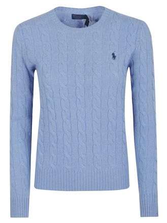 Polo Ralph Lauren Light Blue Cable-Knit Sweater