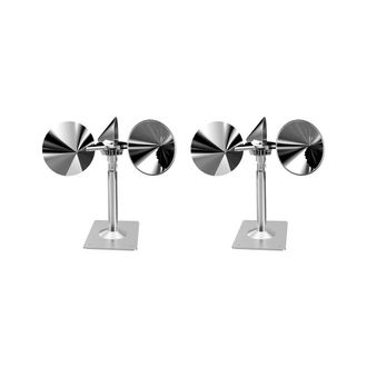 OEM 2 Dispositivos Disuasorios Para Aves Impulsados Por El Viento, Cometas Reflectantes Para Patio, Jard&iacute;n, Techo Y Huertos, Para Aves Como