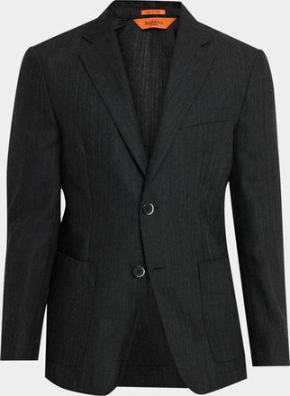 Barena Men & apos;s Borgo Notch Lapel Sportcoat