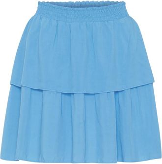 Americandreams Sally Short Skirt - Dames - Korte rokken - Blauw - S - Rokken