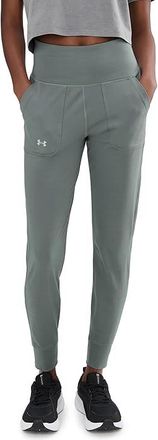 Under Armour Motion Joggers Womens Clothing Clay Green/Titanium : LG (US 12-14) R, Polyester/Elastane