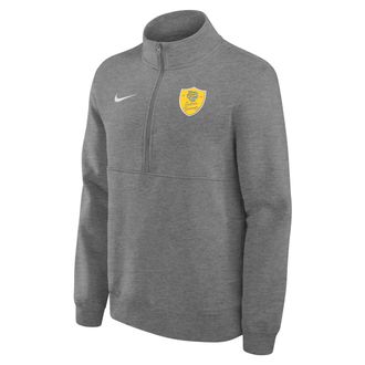 Nike Mens College (Southern University and A&M Club Fleece 1/4-Zip Top in Grey | M34407SUAM25-DHR