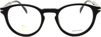 David Beckham Demo Round Mens Eyeglasses DB 1122 008A 48