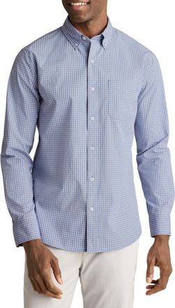 Bonobos Raliegh Slim Fit Gingham Check Button Down Shirt in Blue/Pink at Nordstrom Rack, Size Xx-Large