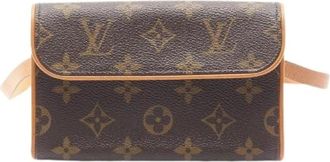 Louis Vuitton Pre-owned Belt Bags, female, Brown, Size: ONE SIZE Pre-owned Canvas Belt Bag