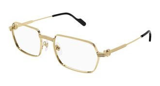 Cartier Premiere de Cartier Demo Rectangular Mens Eyeglasses CT0483O 001 56